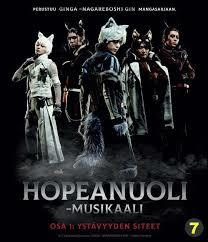 Hopeanuoli -musikaali osa 1: Ystävyyden siteet Blu-ray