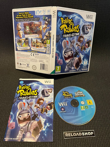 Raving Rabbids Travel In Time Wii - CiB