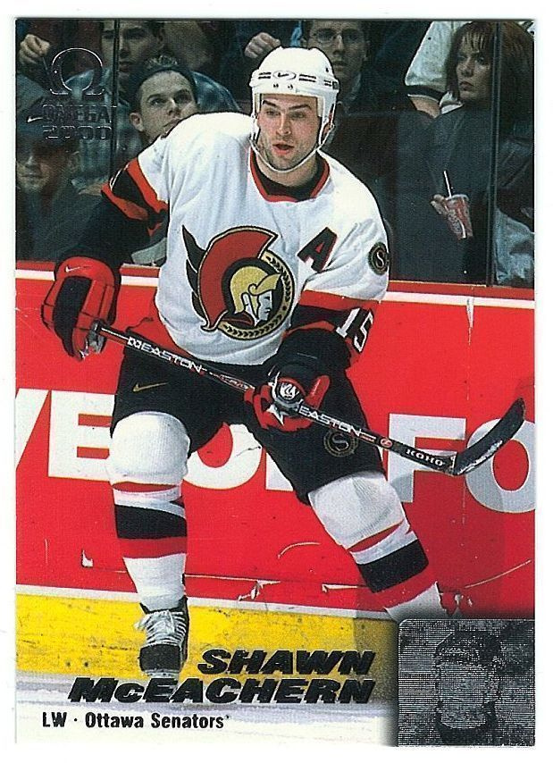 99-00 Pacific Omega Shawn McEachern Ex-Kiekko-Espoo 94-95