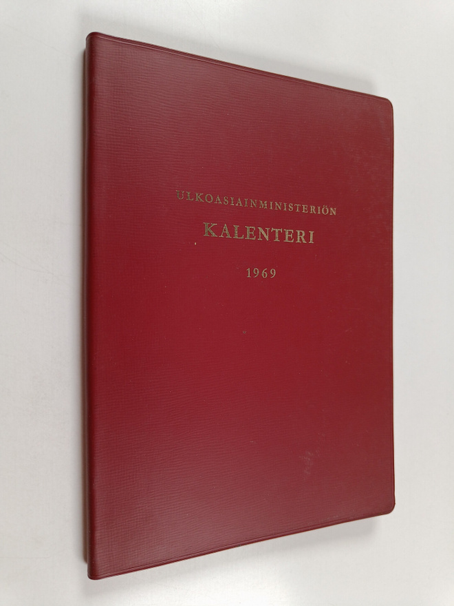 Ulkoasianministeriön kalenteri 1969