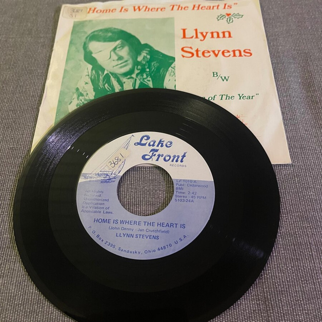 LLYN STEVENS: Home Is Where…* Man of The … * UK 1975