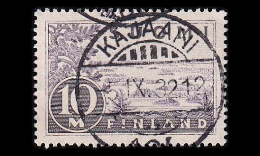 156_I o Yleism. 10 mk Saimaa Kajaani 5.IX.32 (1930)