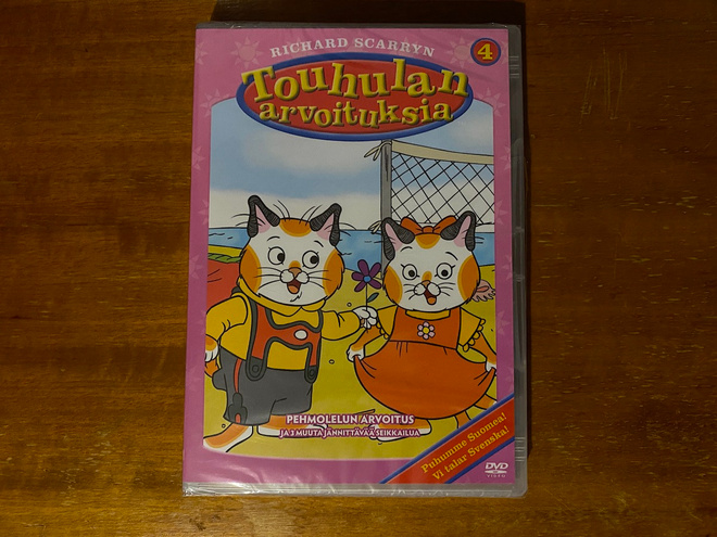 Touhulan arvoituksia 4 DVD