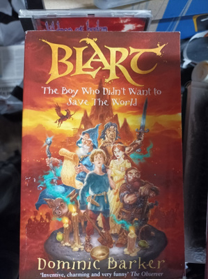 Dominic Barker Blarc the boy who did´t want to save th world