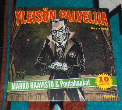 MARKO HAAVISTO & POUTAHAUKAT ~ Yleisön Palvelija ~ LP *UUSI*