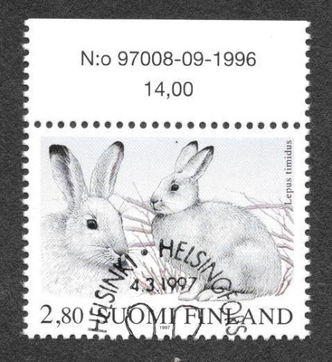 Metsäjänis 1997 (LAPE 1375) EP leimattu