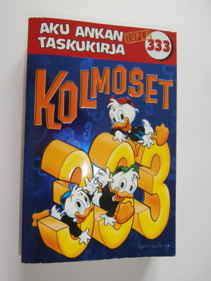 AKU ANKAN TASKUKIRJA 333 TUPLA KOLMOSET