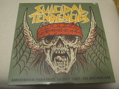 Suicidal Tendencies amsterdam paradiso 1987 lp muoveissa