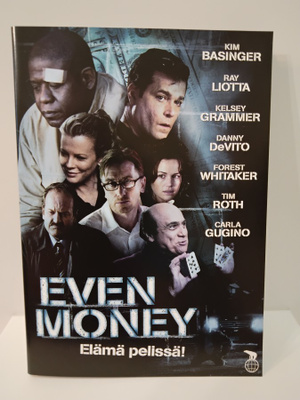 dvd Even Money - elämä pelissä!