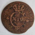 Ruotsi 1/4 skilling 1828 ? 1823 ? - pikkukuva 2