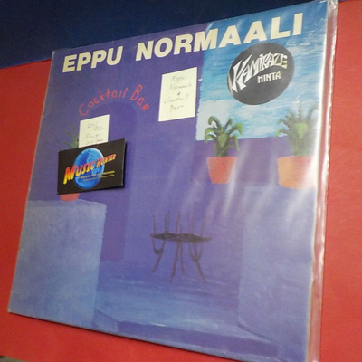 EPPU NORMAALI - COCTAIL BAR EX/EX- LP FIN JUNE -81 PRESS