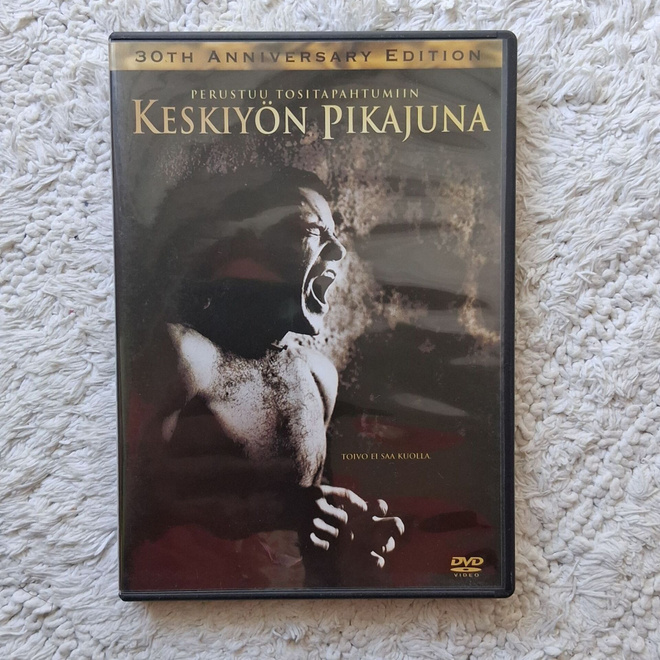 Keskiyön pikajuna, DVD. Ohj. Alan Parker