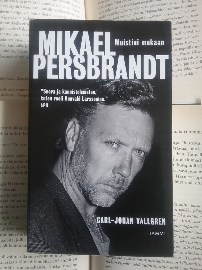 C-J. Vallgren - Mikael Persbrandt : Muistini mukaan (nid.)