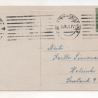 Kaunis vanha pääsiäiskortti 1921 - pikkukuva 2