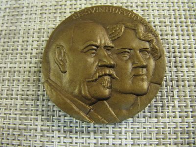 P.E.Svinhufvud 1931-1937 mitali 1977 /Raimo Heino 1977.