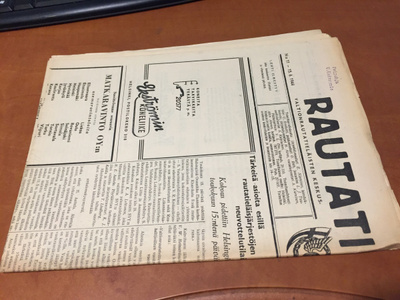 RAUTATIELÄINEN LEHTI 11/1944