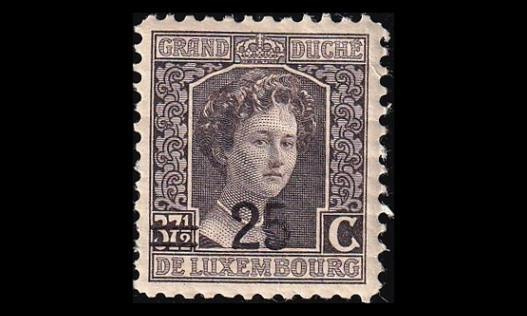 Luxemburg 116 * Käyttösarja 25/37½ C (1915)