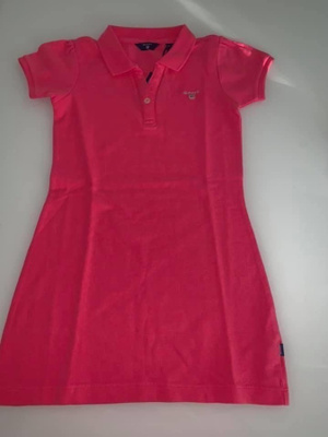 GANT pinkki PIKEEMEKKO 110/116 cm , UUSI