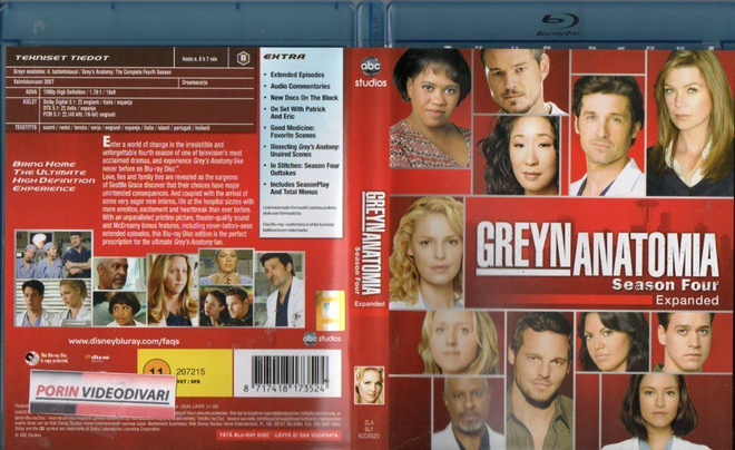 Greyn Anatomia Kausi 4	(83 653)	k	-FI-	BLU-RAY	suomik.	(5)