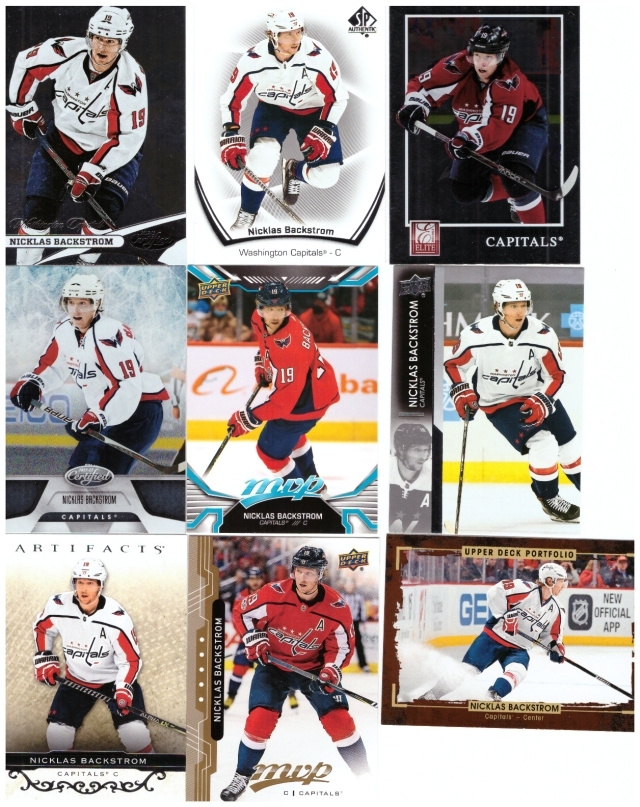 9 x NICKLAS BÄCKSTRÖM Washingon Capitals