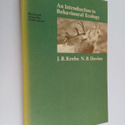 J. R. Krebs : An introduction to behavioural ecology - pikkukuva 1