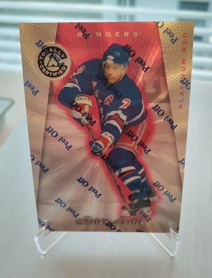 1997-98 Pinnacle Platinum Red Brian Leetch #36 /6199