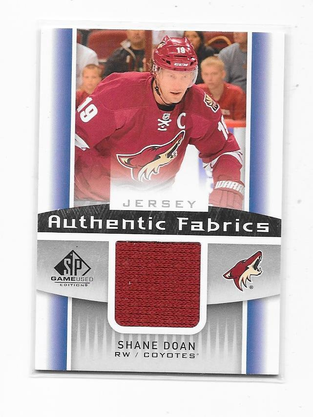 2013-14 SP Game Used Fabrics # Shane Doan  Arizona paita