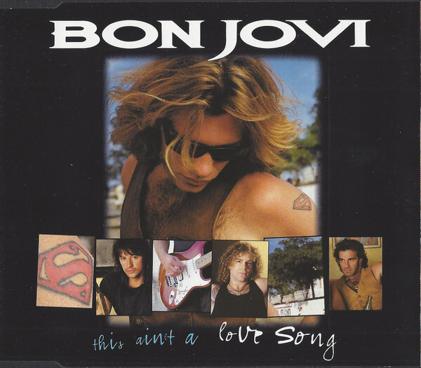 Bon Jovi - This Ain't A Love Song (CD) EX+!! Maxi-single