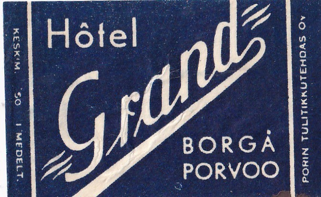 Borgå - Porvoo Hotel GRAND     b505