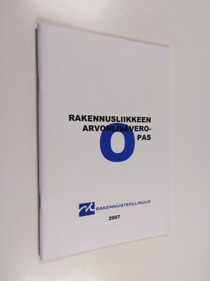 Rakennusliikkeen arvonlisävero-opas