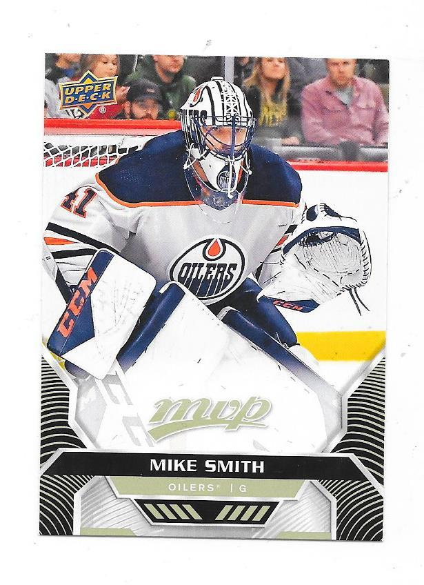 2020-21 Upper Deck MVP #128 Mike Smith Edmonton Oilers MV