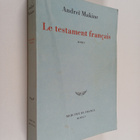 Andrei Makine : Le testament francais : roman - pikkukuva 1