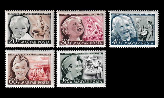 Unkari 1101-5 ** Lasten päivä (1950)