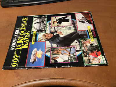 JAMES BOND ALBUMI 1/1985 KUOLEMAN KATSE