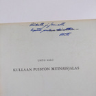 Unto Salo : Kullaan puiston muinaisjalas (signeerattu, te... - pikkukuva 3