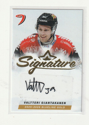 Valtteri Ojantakanen Jyp Gold Signature Blueline