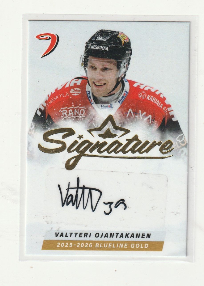 Valtteri Ojantakanen Jyp Gold Signature Blueline