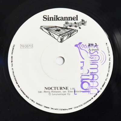 Single: Sinikannel, Eero - Nocturne / Kuhun taidan verrata