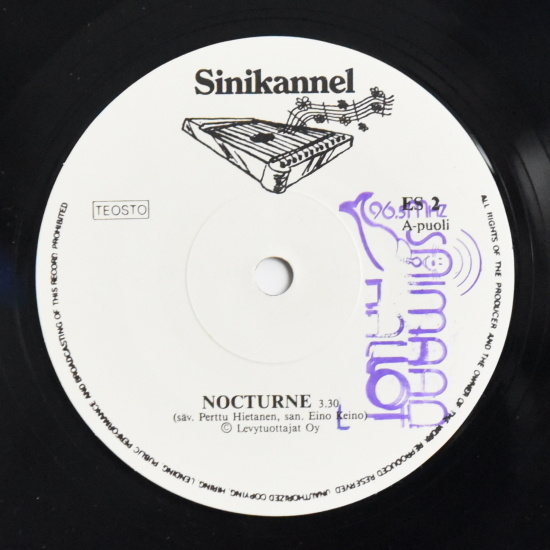 Single: Sinikannel, Eero - Nocturne / Kuhun taidan verrata