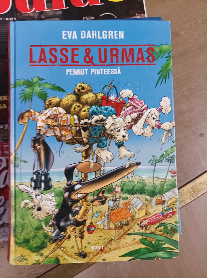 Eva Dahlgren Lasse ja urmas  kirjat