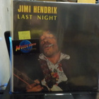 JIMI HENDRIX - LAST NIGHT LP EX-/VG++(+) - pikkukuva 1
