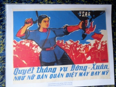 Vietnamilainen propagandajuliste