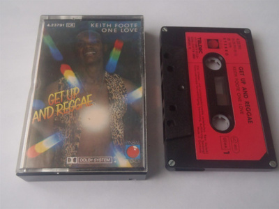KEITH FOOTE ONE LOVE - GET UP AND REGGAE c-kasetti