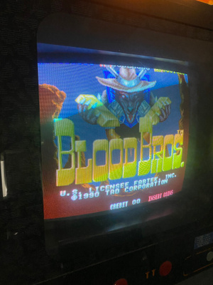 Blood Bros PCB Jamma - testattu ja toimiva