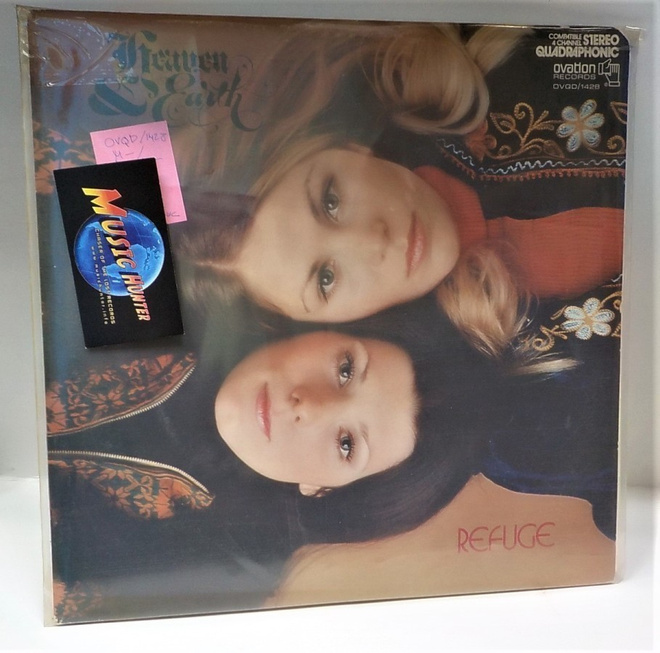 HEAVEN & EARTH - REFUGE M-/M- 1ST US PRESS LP