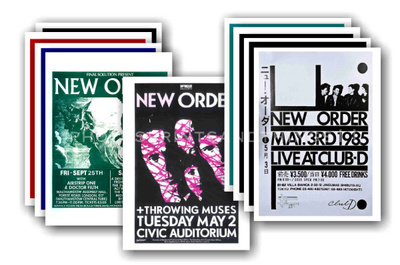NEW ORDER -- promo postikortti setti x10  (UPEA lahja!) #1