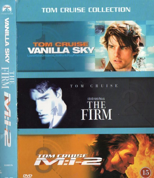 TOM CRUISE COLLECTION	(23 579)	ULK	DVD	(3)		3movie