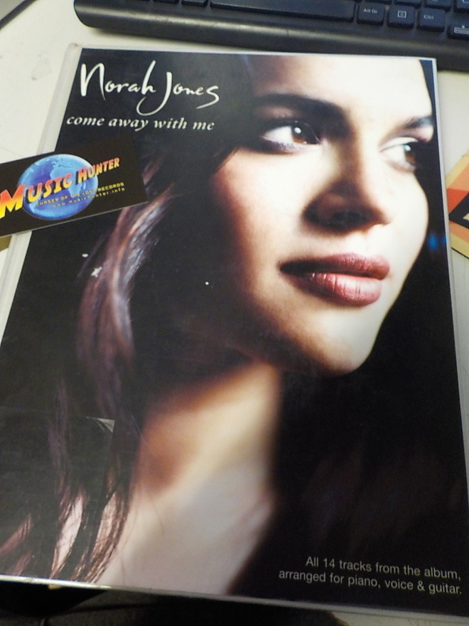 NORAH JONES - COME AWAY WITH ME NUOTTIKIRJA