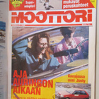 MOOTTORI LEHTI 5 / 1989 SISÄLLYLUETTELOT KUVISSA - pikkukuva 1