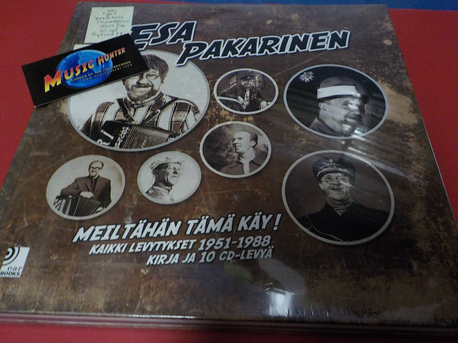 ESA PAKARINEN - MEILTÄHÄN TÄMÄ KÄY! UUSI 10CD